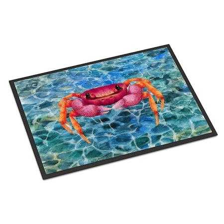 Carolines Treasures Crab Indoor or Outdoor Mat - 18 x 27 in. BB8526MAT